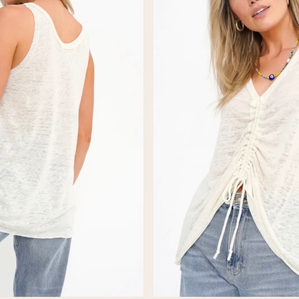 PROJECT SOCIAL T - Cassie Ruched Tank